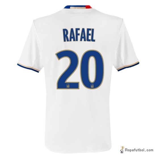 Camiseta Lyon Replica Primera Ropa Rafael 2016/17 Blanco